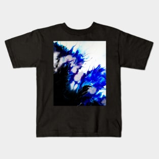 "Balance" Acrylic fluid art painting Kids T-Shirt